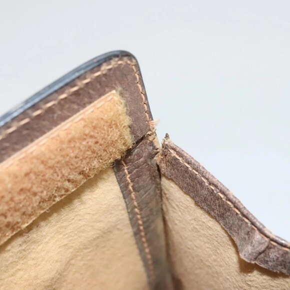 GUCCI GG Supreme Web Sherry Line Clutch Bag PVC Beige Red 89 01 001 Auth BA1880 - Picture 13 of 16